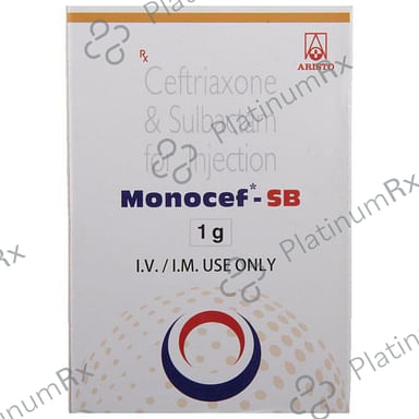 Monocef SB 1.5gm Injection 1s