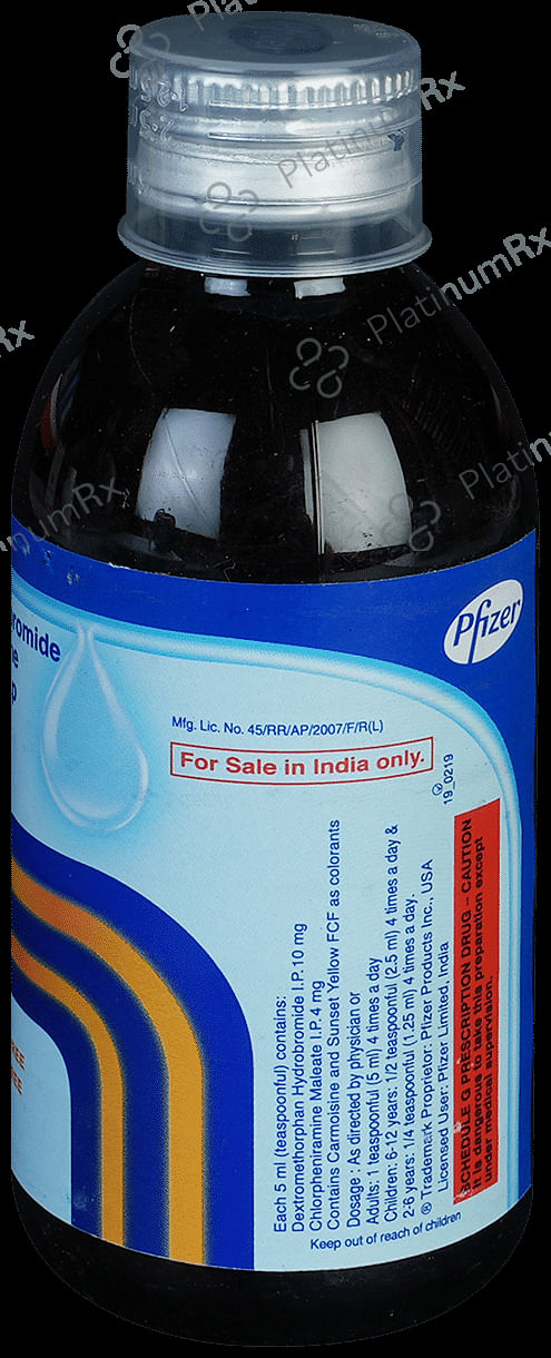 Corex DX 4/10mg Syrup 100ml