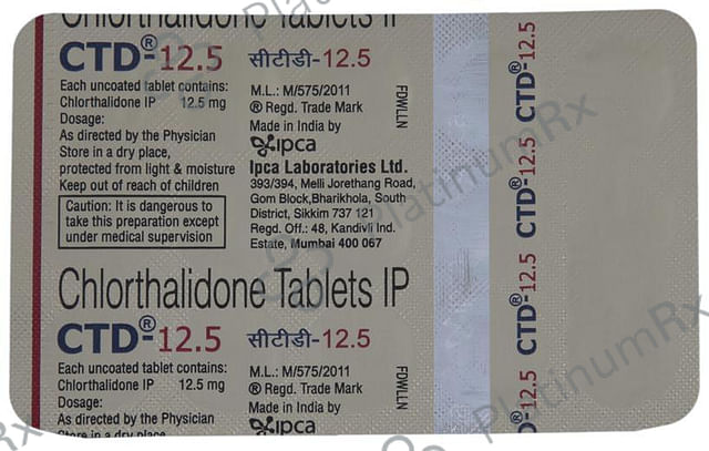 CTD 12.5mg Tablet 15s