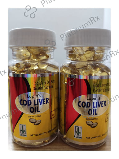 COD liver oil 300mg Capsule 100s