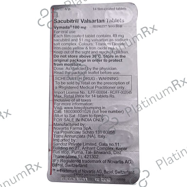Vymada 100 49/51mg Tablet 14s