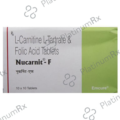 Nucarnit F 500mg/1500mcg Tablet 10s