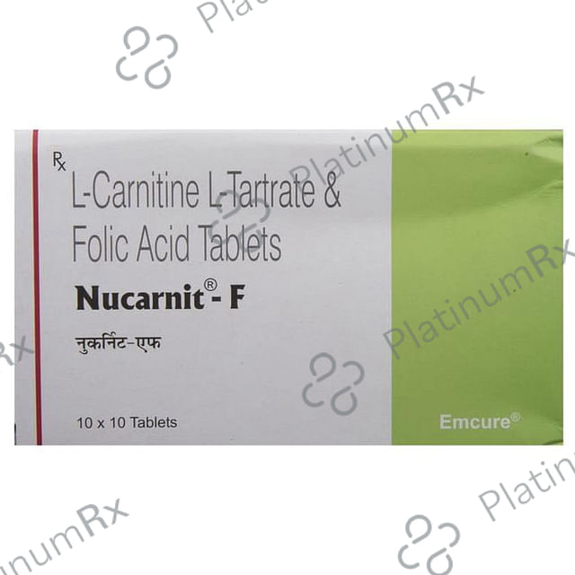 Nucarnit F 500mg/1500mcg Tablet 10s