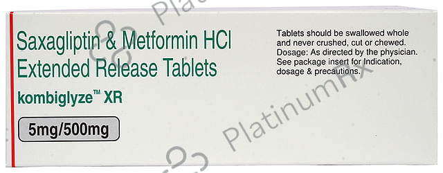 Kombiglyze XR 500/5mg Tablet 7s