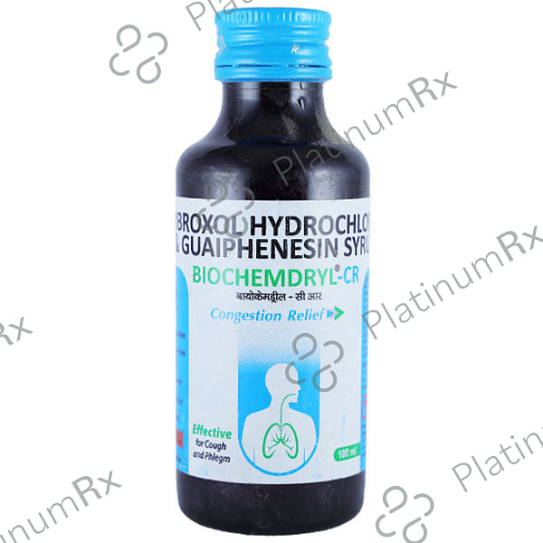 Biochemdryl CR 15/100mg Syrup 100ml