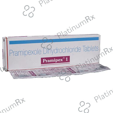 Pramipex 1mg Tablet 10s