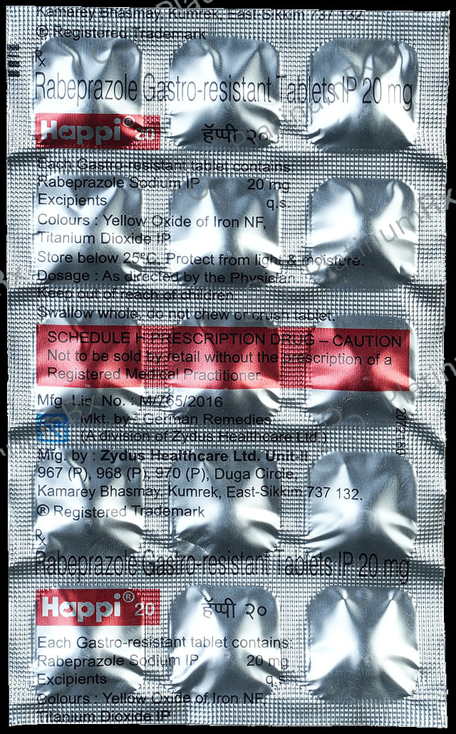 Happi 20mg Tablet 15s