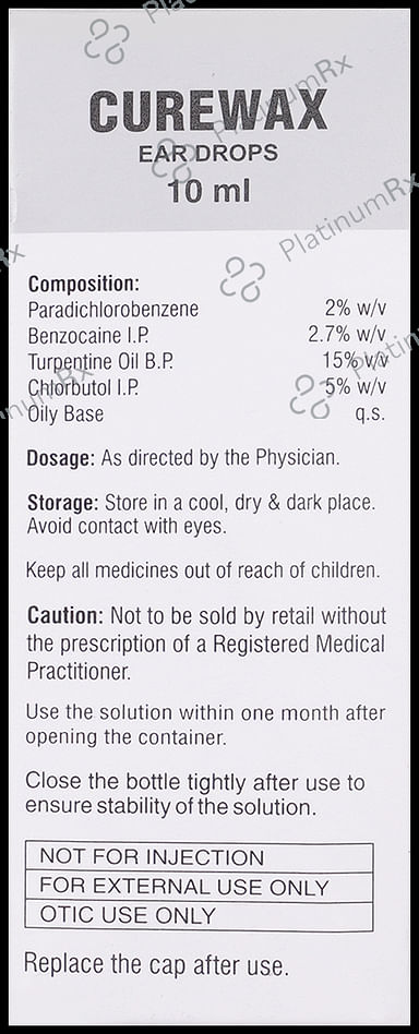Curewax Ear Drop 10ml