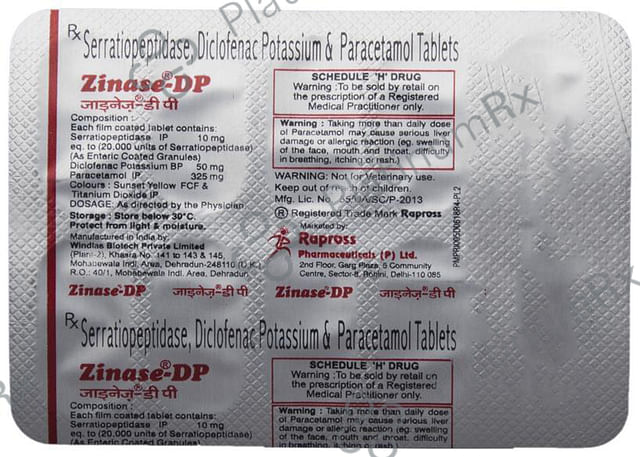 Zinase-DP Tablet