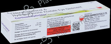 Cortison Optichlor Eye Ointment 3gm