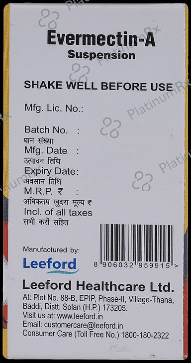 Evermectin-A Oral Suspension