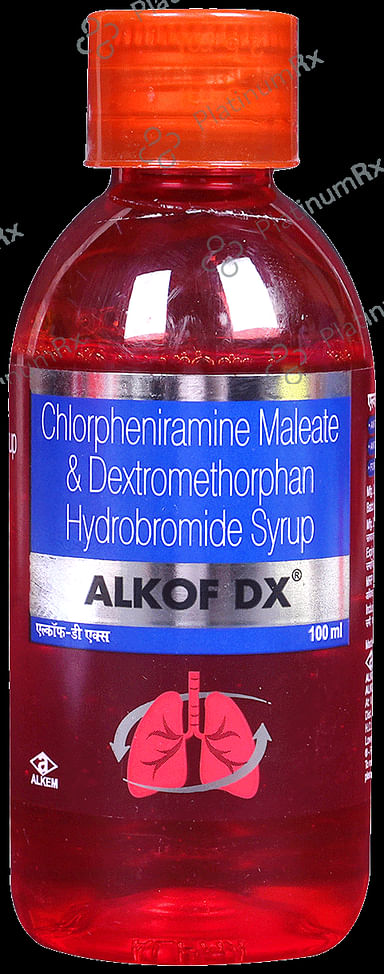 Alkof DX 4/10mg Syrup 100ml
