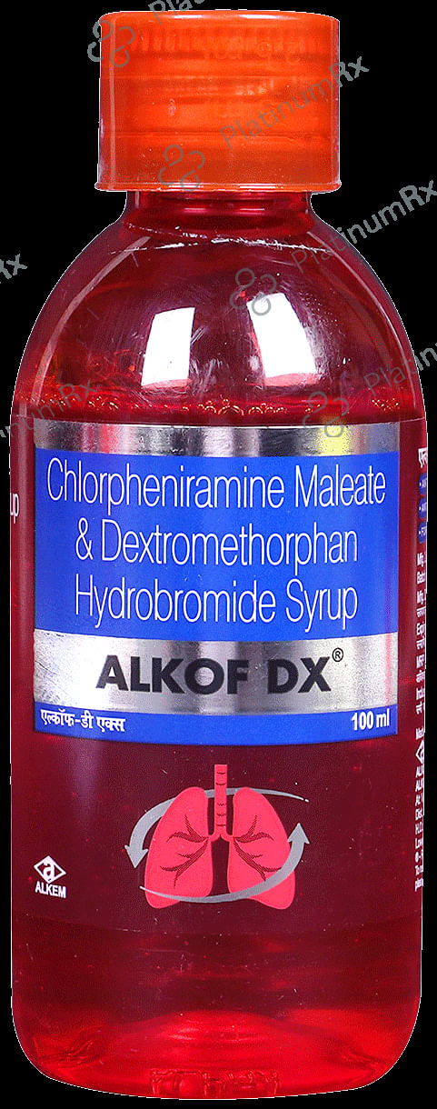 Alkof DX 4/10mg Syrup 100ml