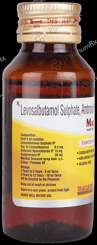 Macbery PD Strawberry Expectorant 60ml