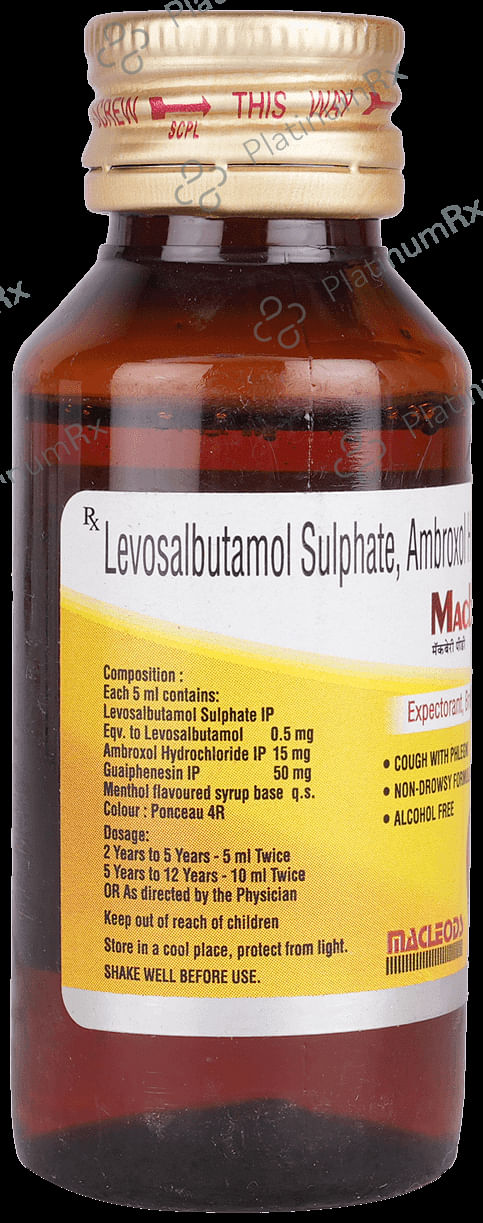 Macbery PD Strawberry Expectorant 60ml