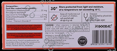 Goodsartan AMH 20 Tablet