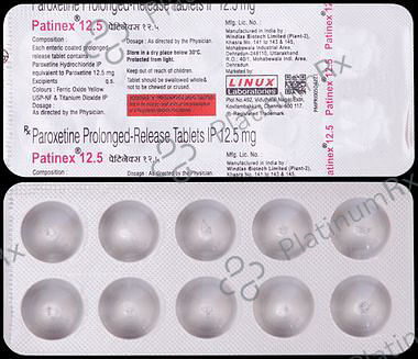 Patinex 12.5mg Tablet 10s