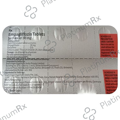 Jardiance 10mg Tablet 10s
