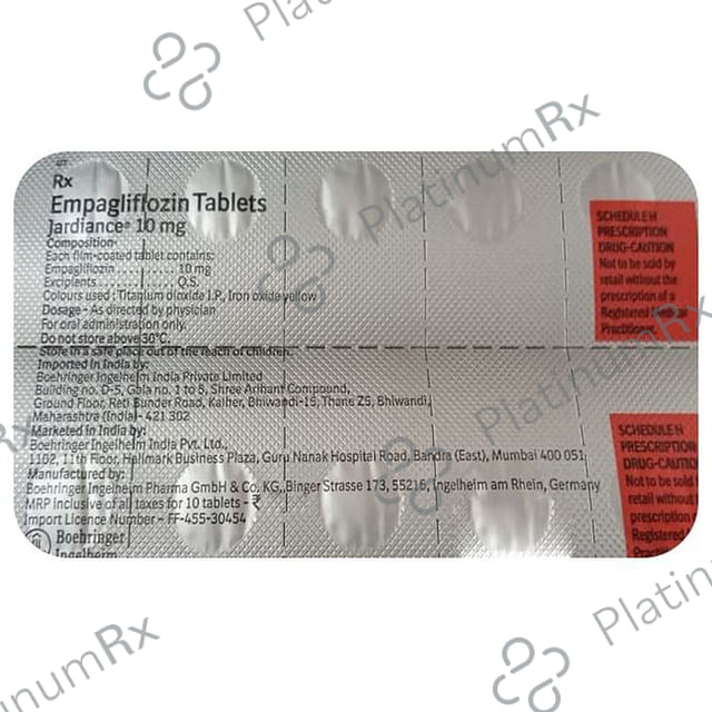 Jardiance 10mg Tablet 10s