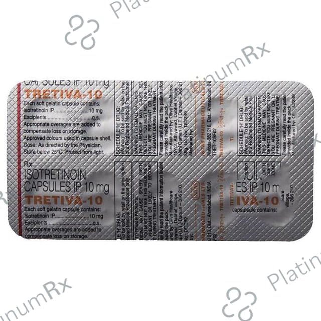 Tretiva 10mg Capsule 10s