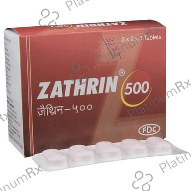 Zathrin 500mg Tablet 5s