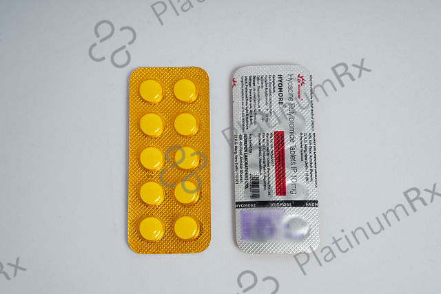 Hyomore 10mg Tablet 10s
