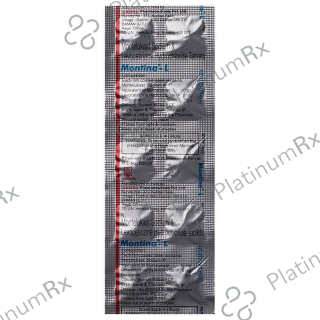 Montina L 5/10mg Tablet 10s