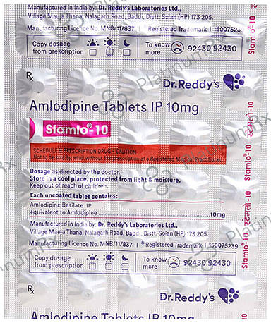 Stamlo 10mg Tablet 30s