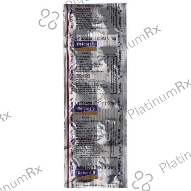Defcort 6mg Tablet 10s