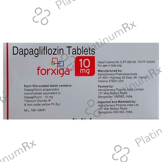 Forxiga 10mg Tablet 14s