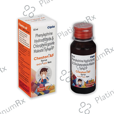 Cheston AF 2/5mg Syrup 60ml