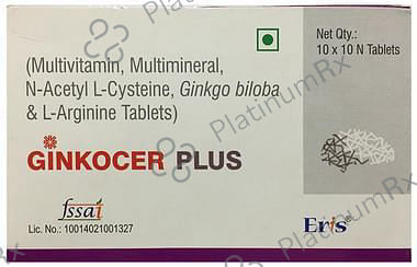 Ginkocer Plus Tablet 10s