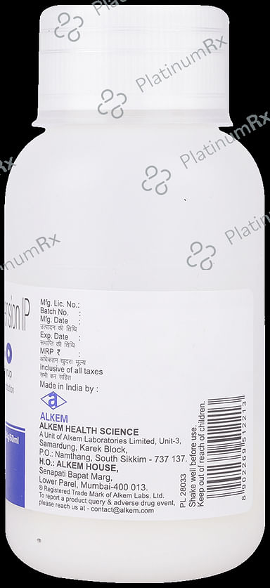 Taxim O 50mg Juicy Orange and Lemon Dry Syrup 60ml