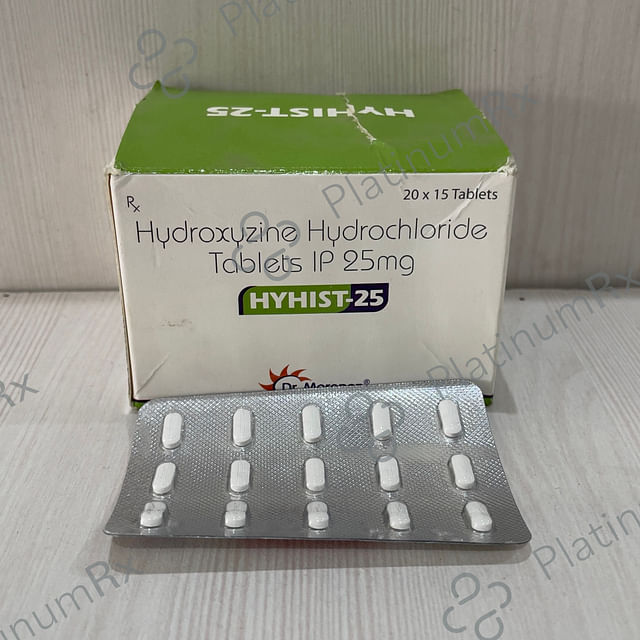 Hyhist 25mg Tablet 15s