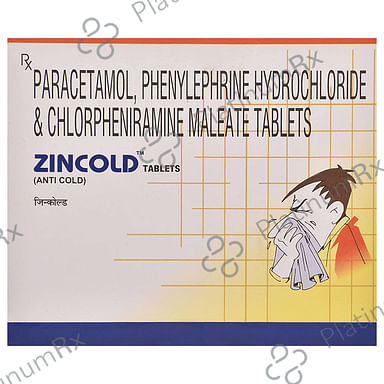 Zincold 2/500/10mg Tablet 15s