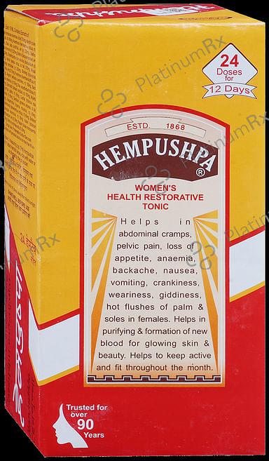 Hempushpa Syrup - Women’s Health Restorative & Uterine Tonic 170 ml