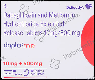 Daplo M 10/500mg Tablet 10s