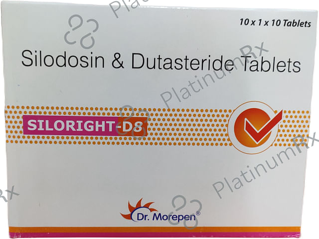 Siloright D 0.5/8mg Tablet 10s