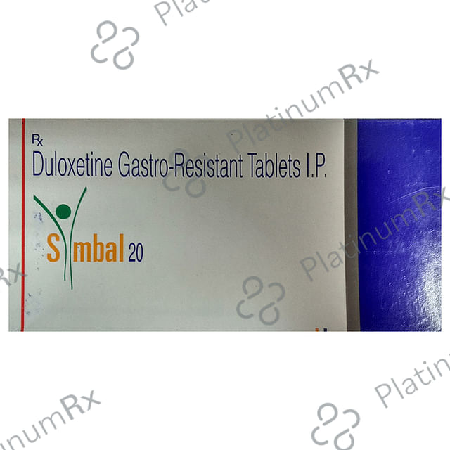 Symbal 20mg Tablet 10s