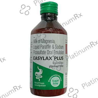 Easylax Plus Oral Emulsion Peppermint Syrup 170ml