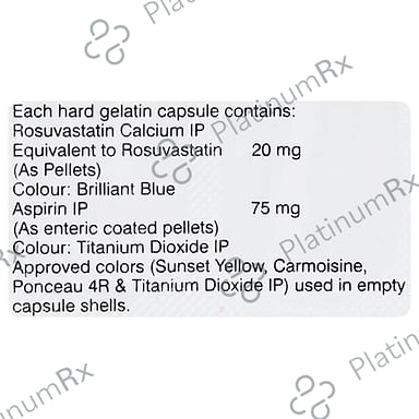 Roseday A 20/75mg Capsule 10s