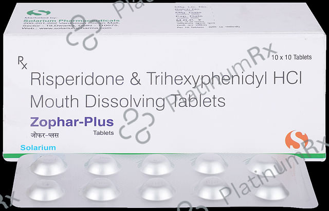 Zophar Plus 3mg/2mg Tablet