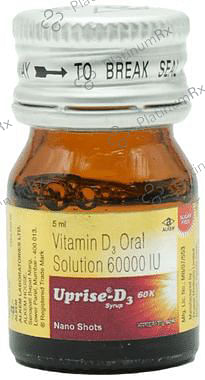 Uprise D3 60000IU Syrup 5ml