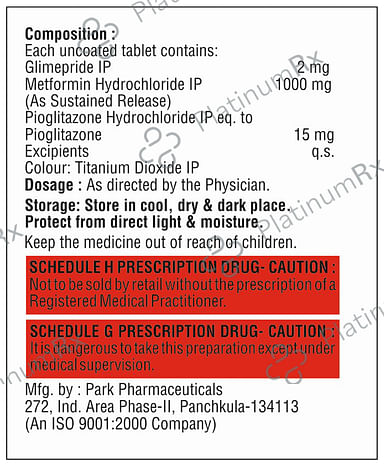 Synoglim MP2 Forte Tablet SR