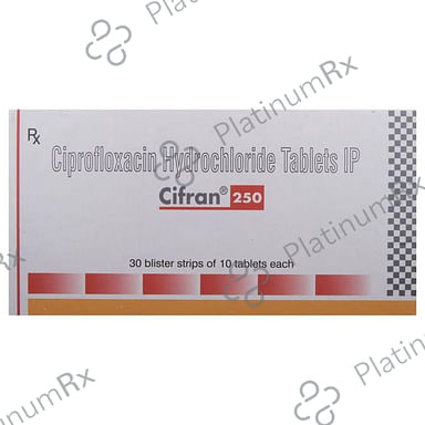 Cifran 250mg Tablet 10s