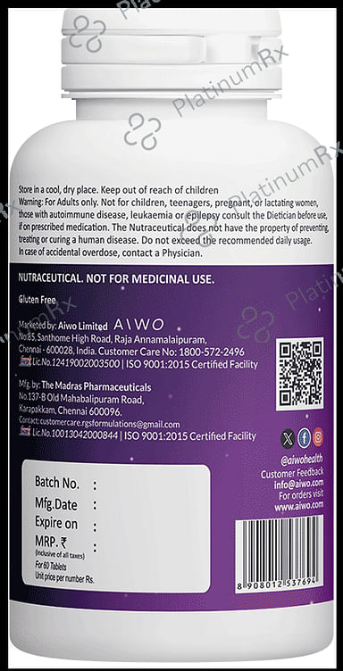 AIWO Melatonin SR Tablet 60s