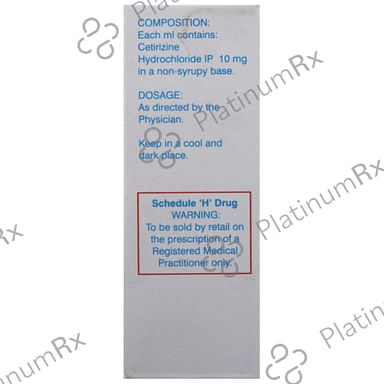 Zyrtec 10mg Oral Drop 10ml