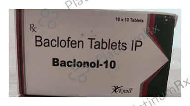 Baclonol 10mg Tablet 10s