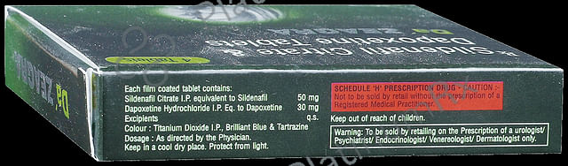 DA Zeagra 30/50mg Tablet 4s