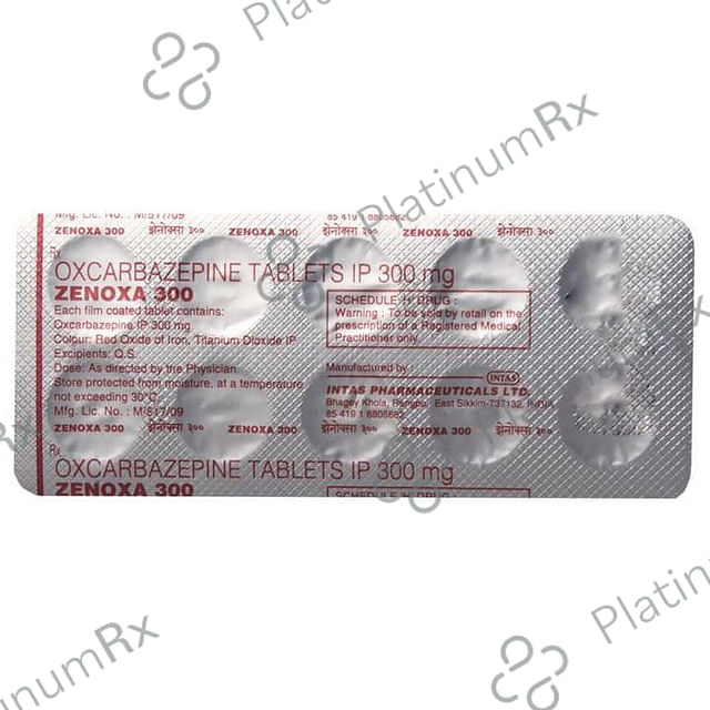 Zenoxa 300mg Tablet 10s